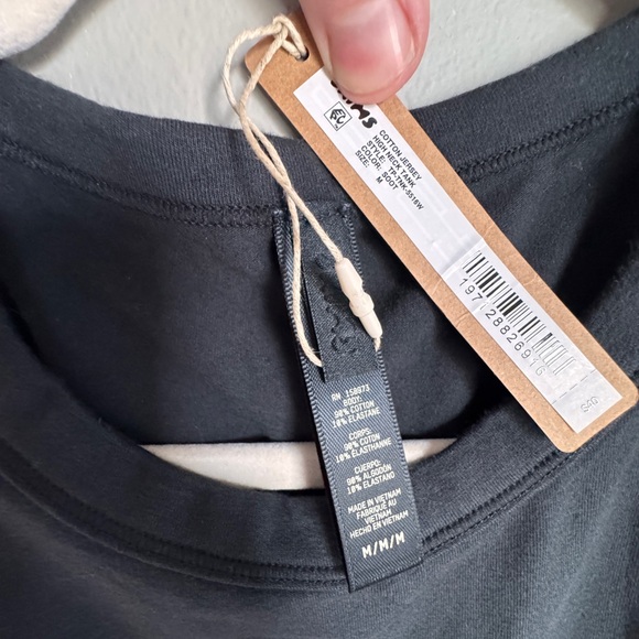 NWT Skims (M) High Neck Cotton Jersey Tank Soot Black
*SOLD OUT - Picture 6 of 6